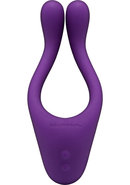 Tryst Rechargeable Multi Erogenous Zone Silicone Massager - Purple